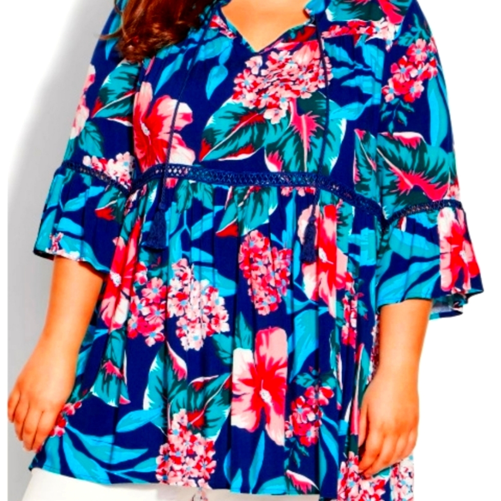 Avenue Nouveau Stance (3/4 Sleeve)Tunic